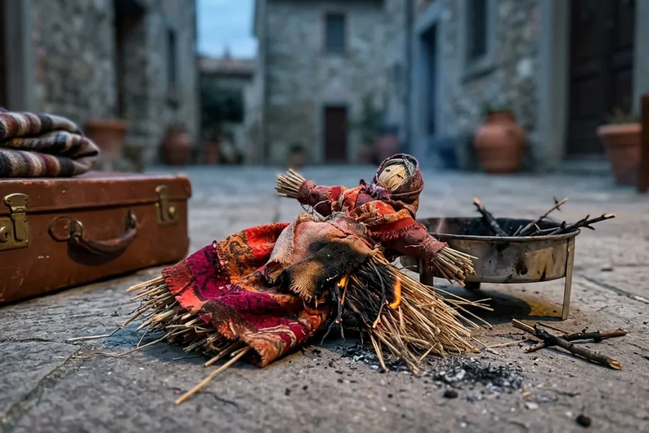 Come riscoprire la “Vecchia di Marzo”: il rito del falò che spegne l’inverno e accende la comunità