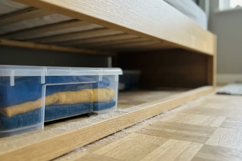 Perché dormi meglio quando il letto respira: il metodo semplice per svuotare lo spazio sotto