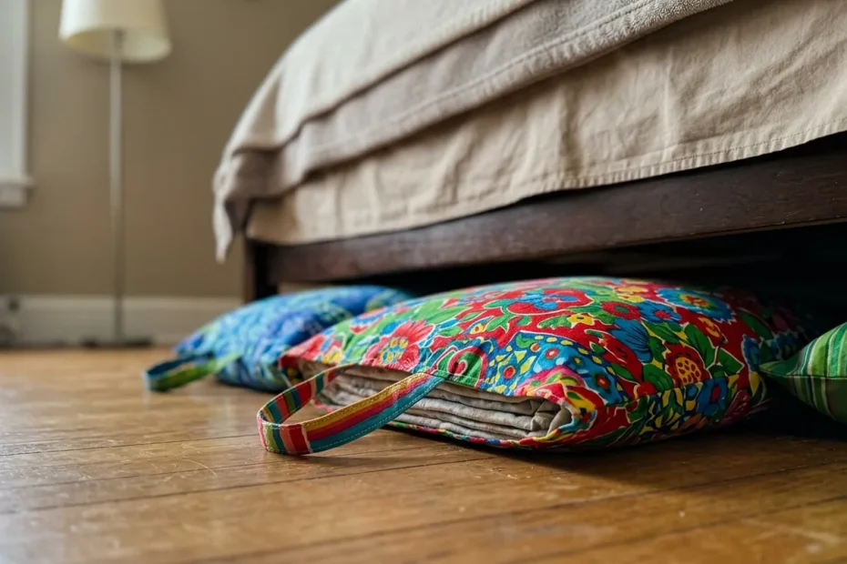 Vecchie lenzuola, nuovo ordine: il trucco dei sacchi “sotto il letto” che fai in 5 minuti