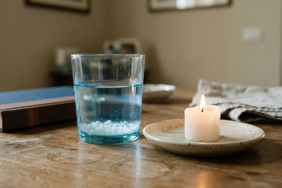 Via la sfortuna in 7 giorni: il semplice rituale della nonna che “ripulisce” casa ed energie